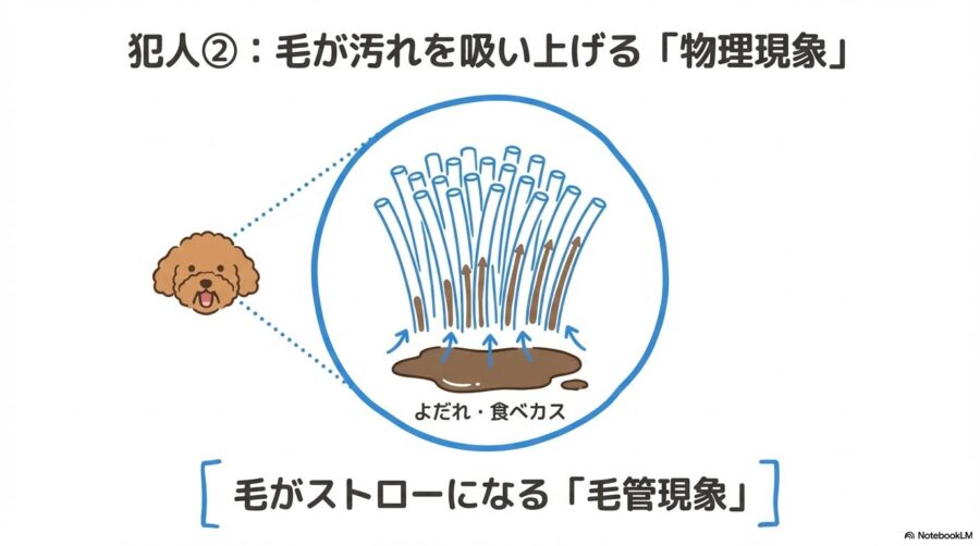 化学的ケアの種類の図解。クリーナーやガムの活用法を、カード型で表現した画像。