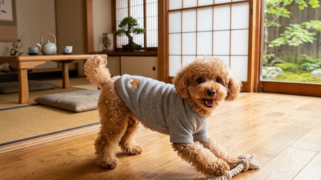 服のサイズ選びのためのトイプードルの正しいサイズの測り方